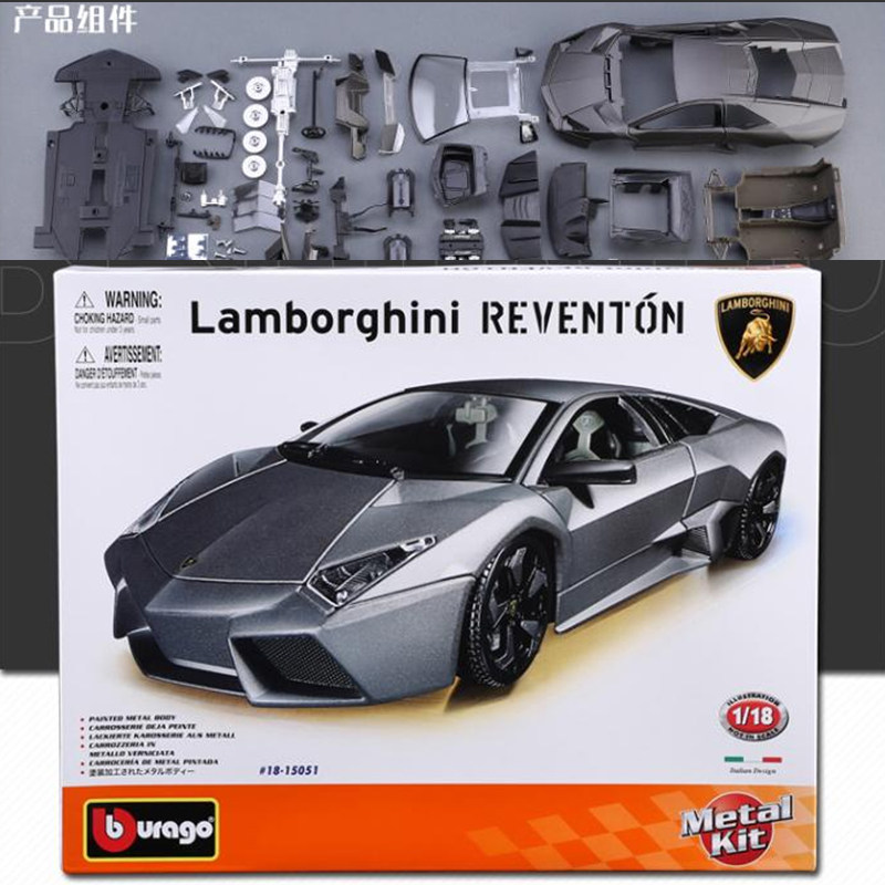 兰博基尼1 18车模合金法拉利车模 拼装仿真模型DIY儿童 玩具在类目 玩具/童车/益智/积木/模型, 静态模型, 车模中 - 来自Buy2taobao.com提供专业的淘宝代购服务