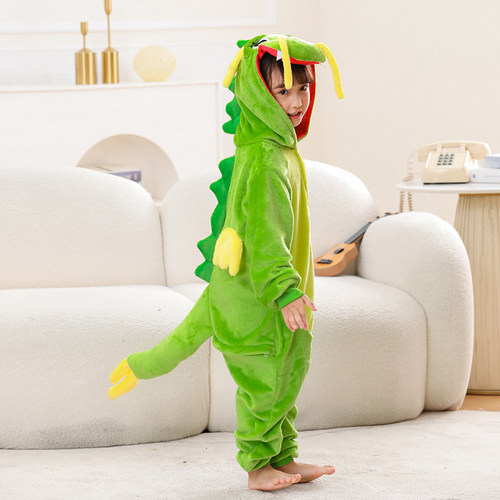 【新款推荐】儿童中国龙连体睡衣