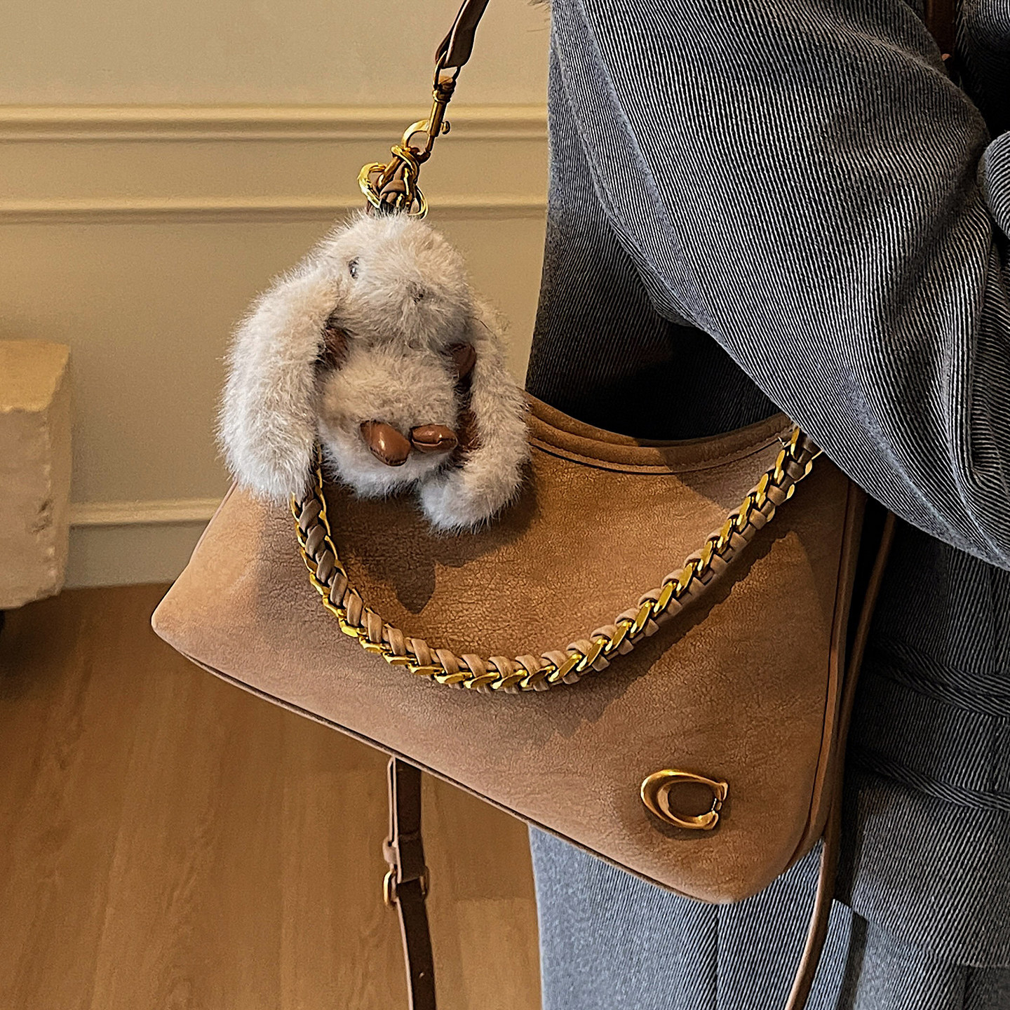 时尚美拉德质感腋下包女式2026新款冬季复古高级感通勤单肩斜挎包,箱包皮具/热销女包/男包,通用款女包,淘宝优惠券,粉丝福利购,淘宝优惠卷