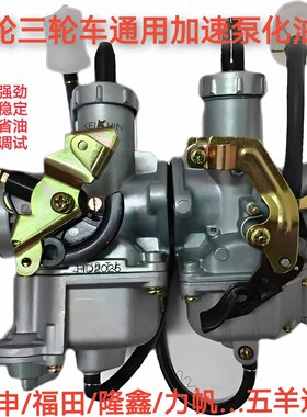 宗申福田隆鑫力帆望江五羊两轮三轮摩托车WY125通用加速泵化油器