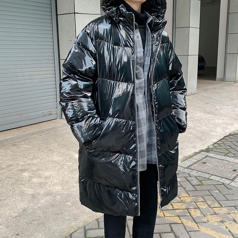 港风大码男士大码日系男棉衣黑色亮面dsa012m15p135,男装棉衣,星座415A（原A012）