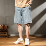 日系为男士大码牛仔5裤休闲男士裤子dsa012nz003p55，男装休闲裤，星座415A（原A012）