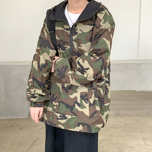 港风双面男士迷彩外套双面系外套DSA012-jk902-p80图片