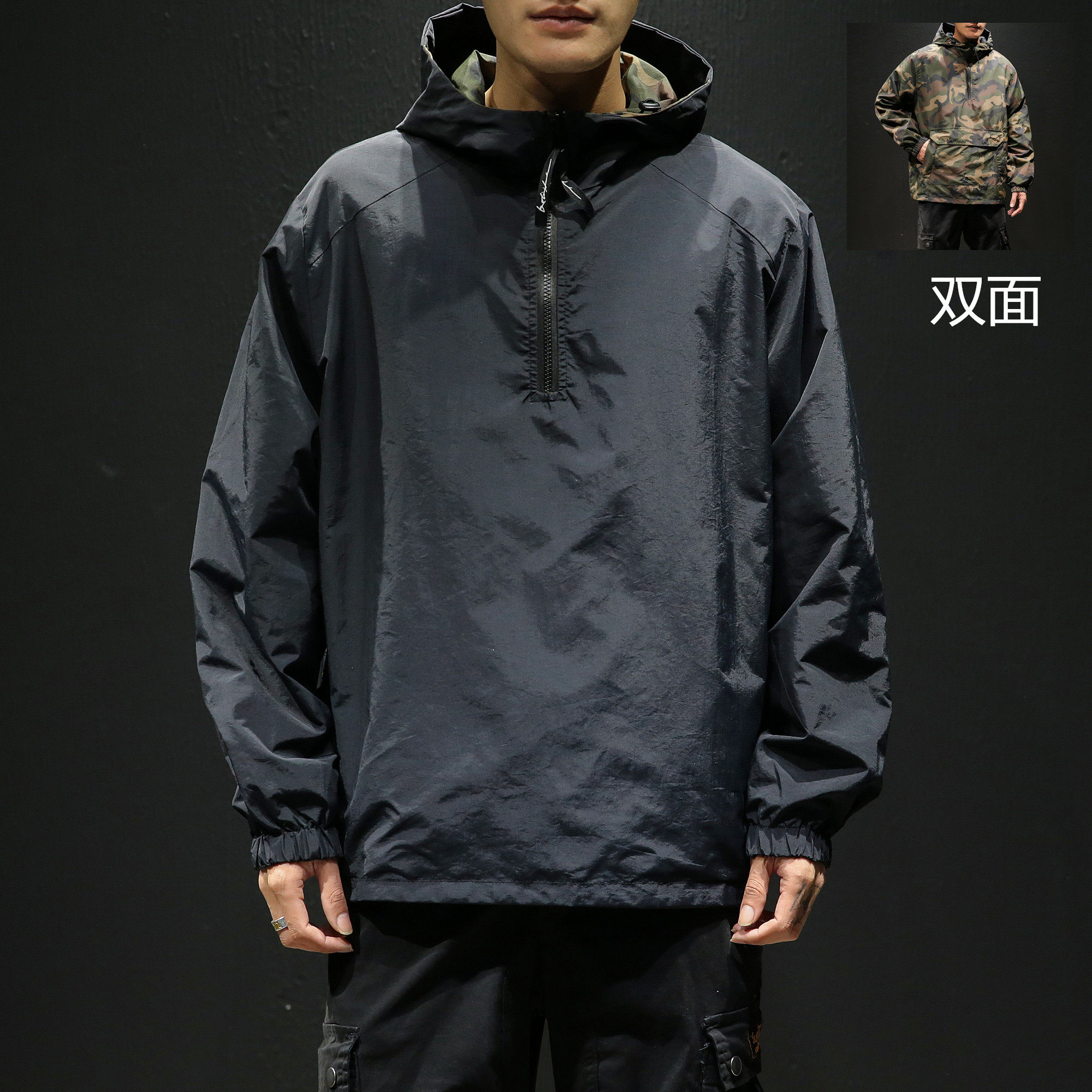 模特男士继续做迷彩外套双面系风格外套DSA012-jk902-p80，女装短外套，星座415A（原A012）