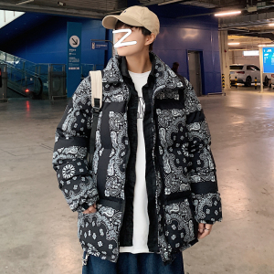 港风大码男士色不规则黑腰果DSA012m36p110,男装棉衣,星座415A（原A012）