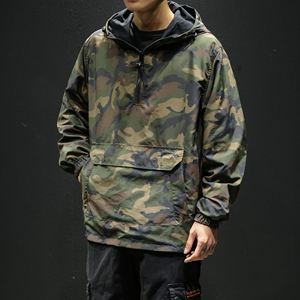模特男士双面黑日系风格外套DSA012-jk902-p80图片