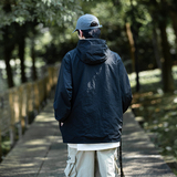 双面蓝黑男士夹克外套上衣工装套头连帽复古秋季dsa012jk1001p80，男装夹克，星座415A（原A012）