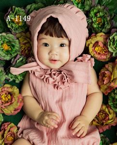 2020春季新款儿童摄影服装影楼韩版女童百天周岁宝宝主题拍照服饰