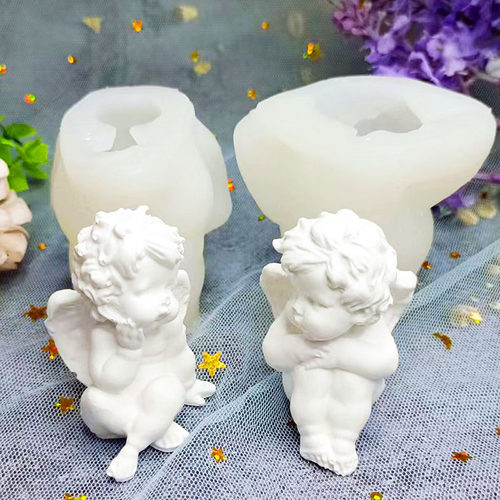 Diyclan天使丘比特硅胶石膏模具