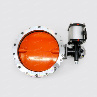 气动蝶阀DN250 DN300 DN150 DN200 双法兰气动蝶阀搅拌站蝴蝶阀