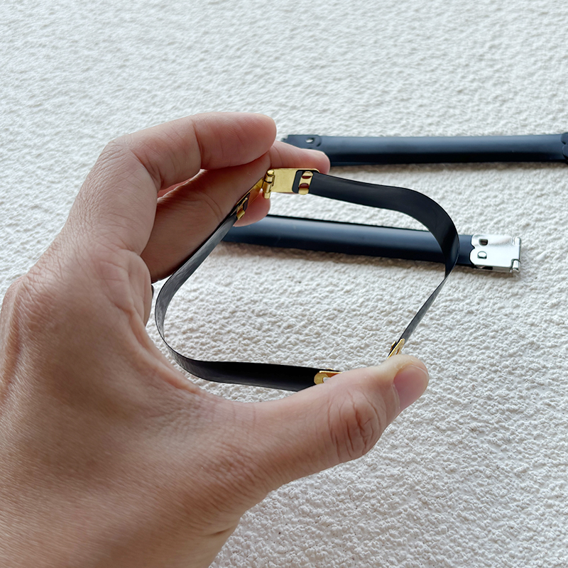 12cm弹片口金不易锈夹片弹片