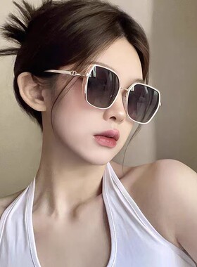 偏光墨镜女防紫外线大框网红