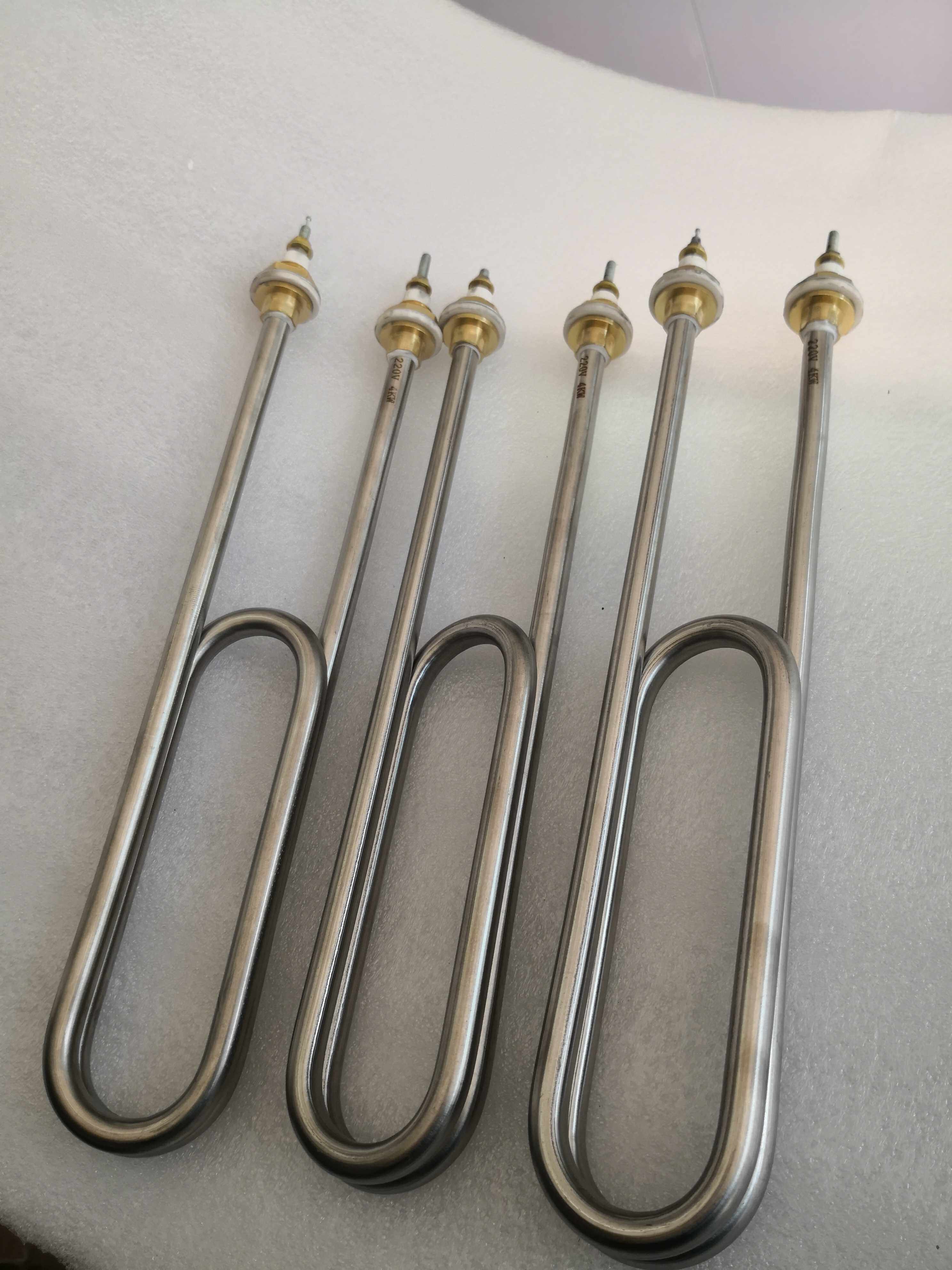 蒸饭车蒸箱蒸柜发热管电热管加热管双u铜螺帽发热管电热管配件