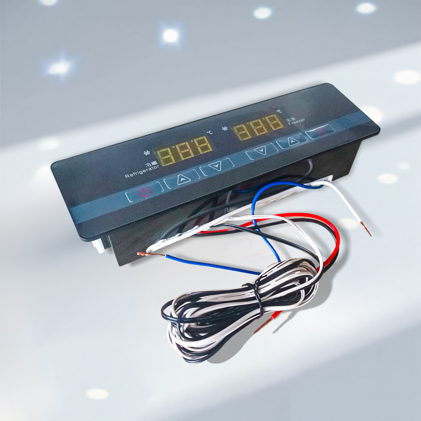 冰箱温控冷柜冰柜TGC-224冷藏冷冻数显温度控制器温控仪同共科技