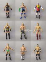 Борьба с 7-дюймовой супер движущейся фигурой Wade Barrett HBK RVD MVP Клоун в форме змеи