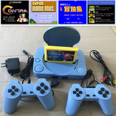 电视游戏机复古经典 老式 任天堂红白机8位黄卡FC双打手柄