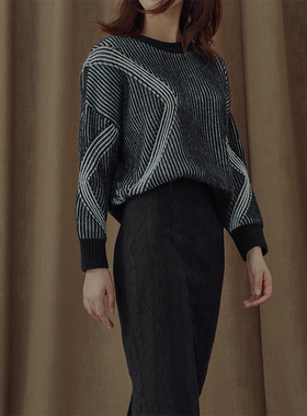 限时特价 | 羊毛兔绒肌理设计短款毛衣 RS01019