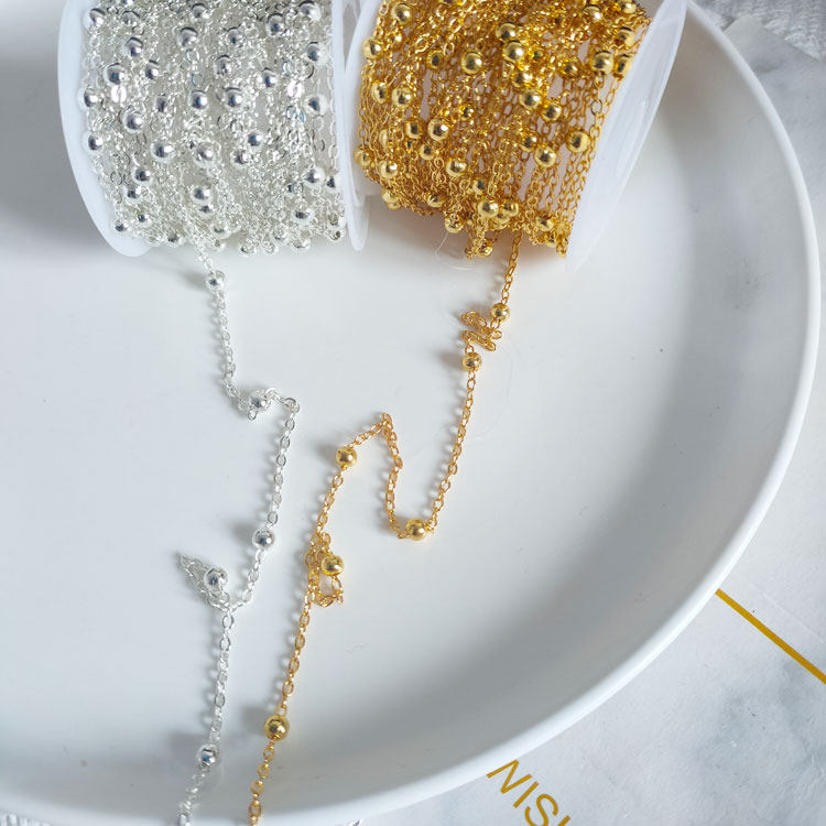 材料配件流苏保色链条手工diy