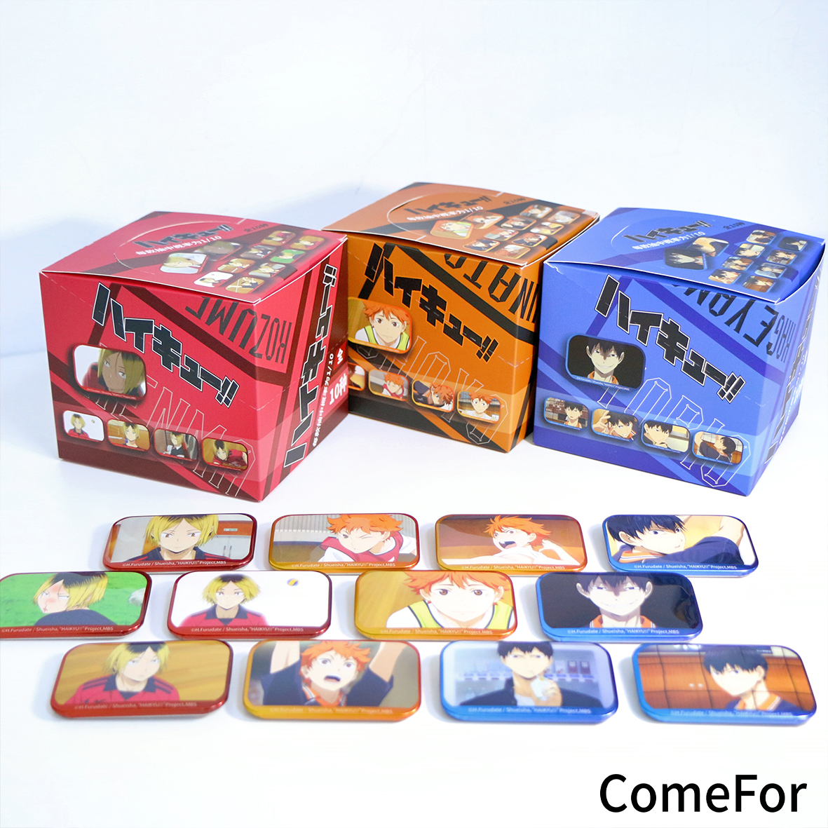 ComeFor排球少年徽章盲袋