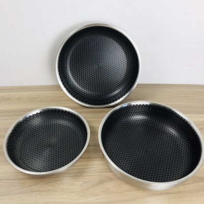 瑕疵平底锅316不粘煎锅