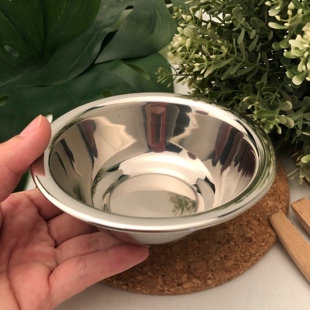 斗备菜拌料盆奶油调色盘加厚宽边材料称量碗 304不锈钢厨房家用码