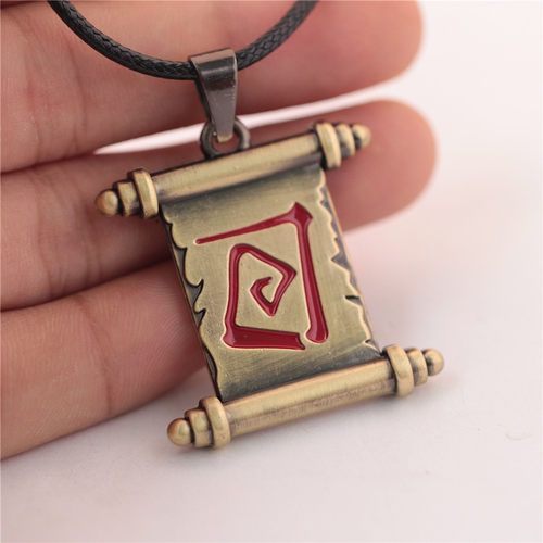 DOTA2转移卷袖吊坠刀塔2项链游戏周边饰品吊坠 欧美外贸
