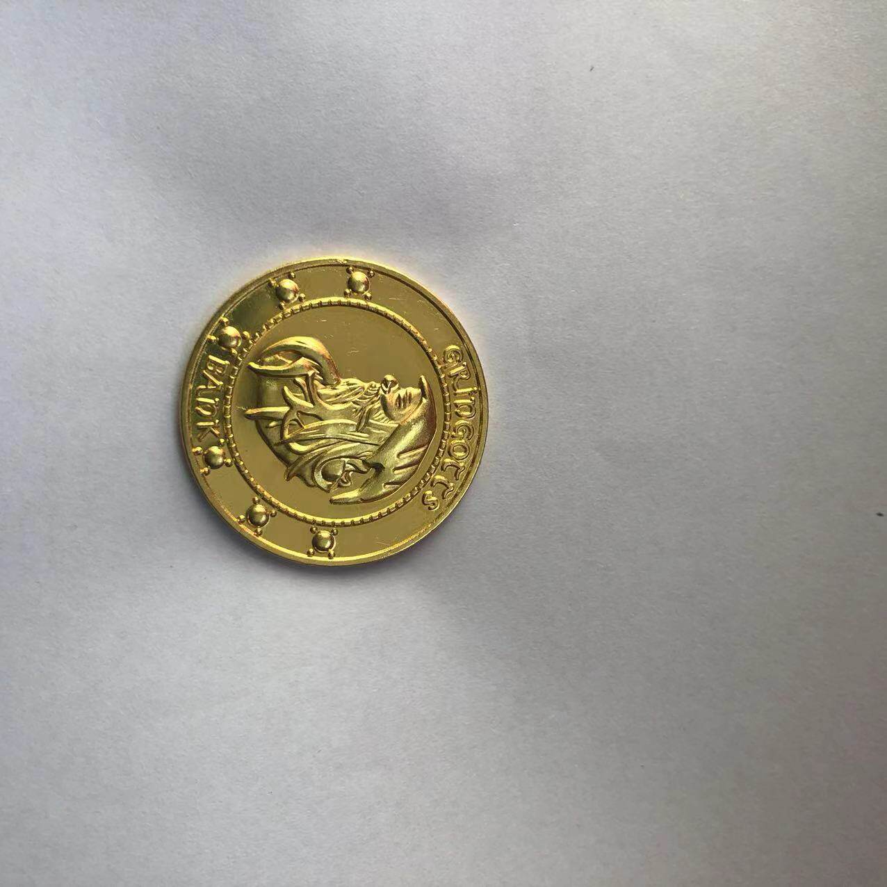 哈利电影周边学院古灵阁巫师金币学礼品纪念币金加隆cos现货生日