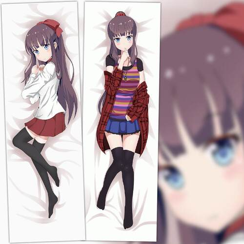 NEW GAME!!日富美等身抱枕动漫二次元周边方枕长靠枕来图定制 2wt