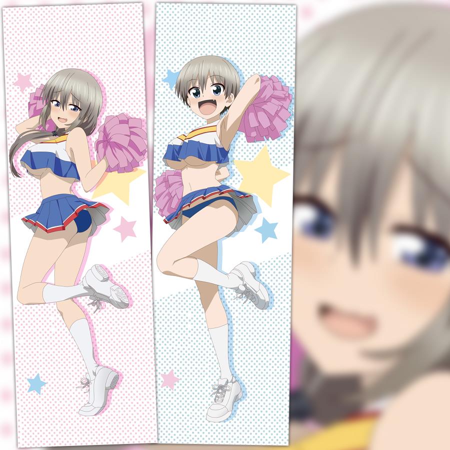 宇崎花宇崎学妹想要玩！二次元周边宅男礼物等身抱枕方枕舒适睡枕