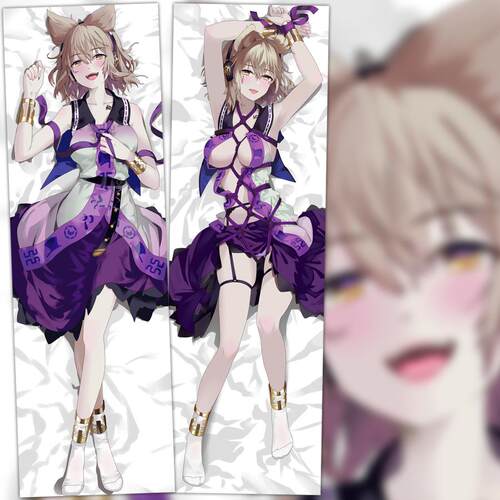 东方project 丰聪耳神子 捆绑等身抱枕套 周边动漫二婶子圣德道士