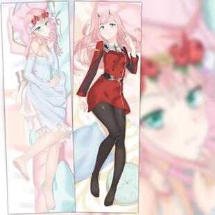 队02抱枕莓周边等身 DARLING in the FRANXX 动漫二次元定制