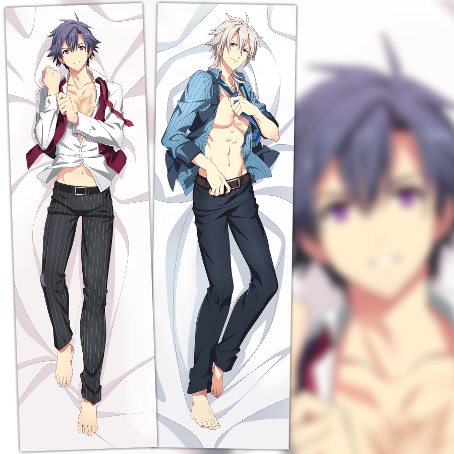 英雄传说动漫周边二次元等身抱枕定制2WT抱枕套黎恩全身长条睡枕