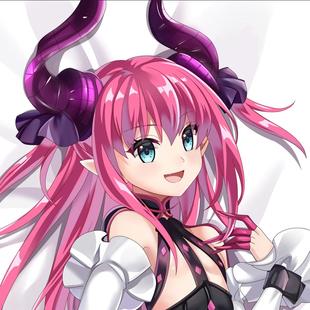 Fate fgo 命运冠位指定 伊丽莎白巴托里 龙娘 动漫等身抱枕 2WT