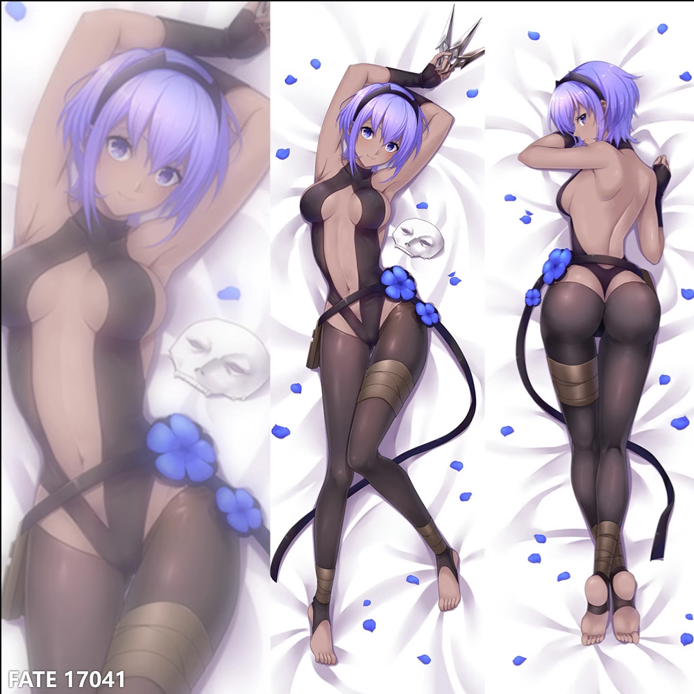 fate原创静谧哈桑动漫等身抱枕二次元宿舍长条靠枕双面图片可选