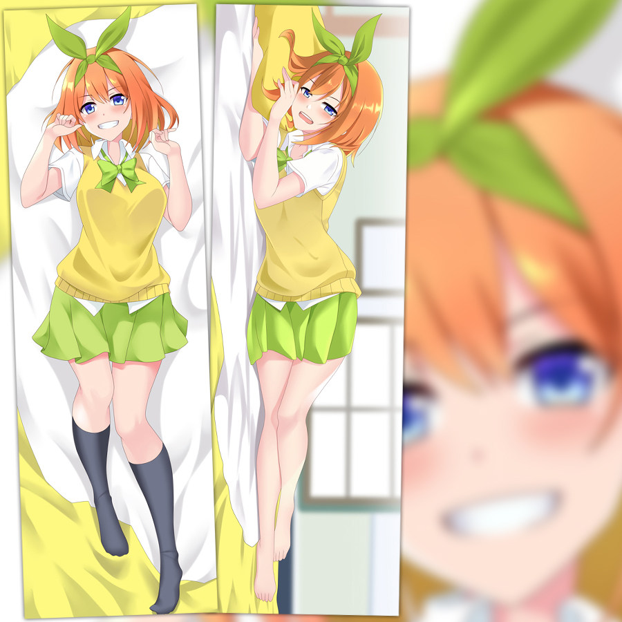 五等分的花嫁周边中野四叶等身抱枕套二次元动漫靠枕宿舍睡枕定制