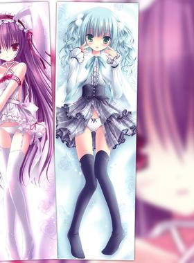 tinkle 美少女/月夜白夜茶会动漫等身抱枕 2wt抱枕套靠枕定制