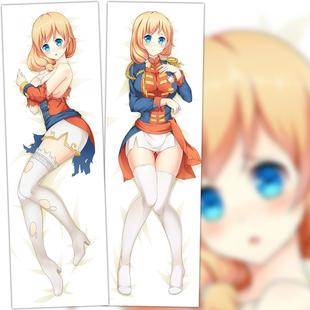 战舰少女 舰R 罗德尼 动漫等身抱枕 2WT抱枕套