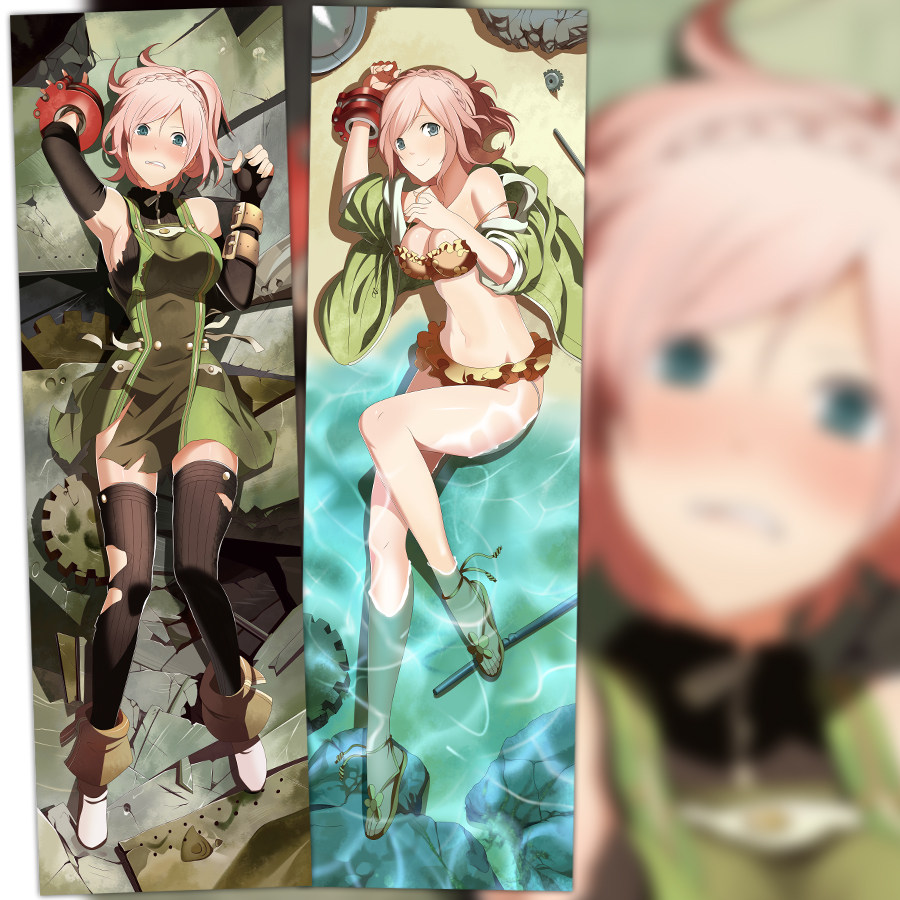 噬神者 台场夏音二次元动漫周边等身抱枕2WT宿舍宅男枕套礼物定制