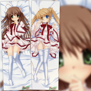 Rewrite 通上至 神户小鸟 中津静流 动漫等身抱枕 2wt抱枕套靠枕