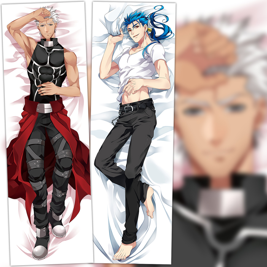 Fate吉尔伽美什金闪闪英灵卫宫士郎红A库丘林天草四郎时贞抱枕DIY