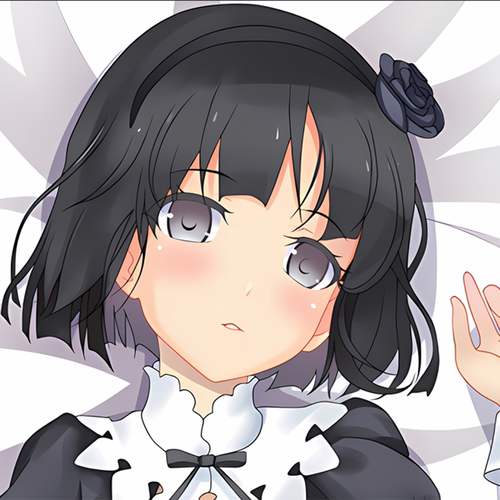 美少女万华镜 动漫等身抱枕 二次元周边黑丝枕套长靠枕