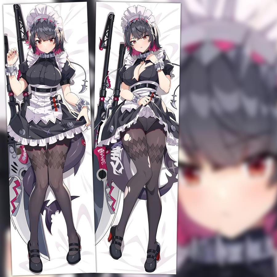 绝区零游戏艾莲乔鲨鱼妹二次元动漫毛绒抱枕周边等身抱枕套定做礼