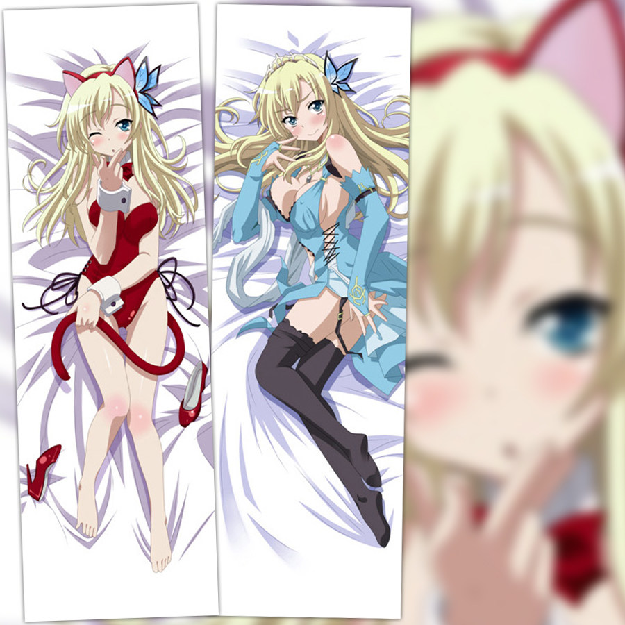 动漫 等身抱枕 我的朋友很少 柏崎星奈 肉 猫耳 方枕 2wt抱枕套