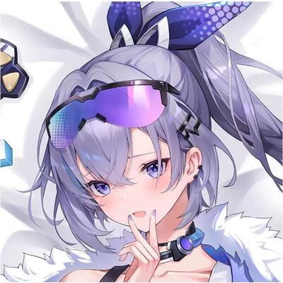 银狼Honkai: Star Rail崩坏星穹铁道崩铁动漫周边二次元等身抱枕