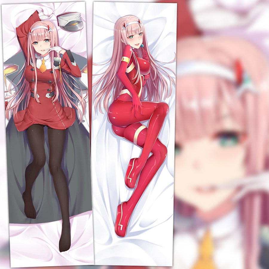 darling in the franxx zero two 02国家队等身抱枕 2wt抱枕套