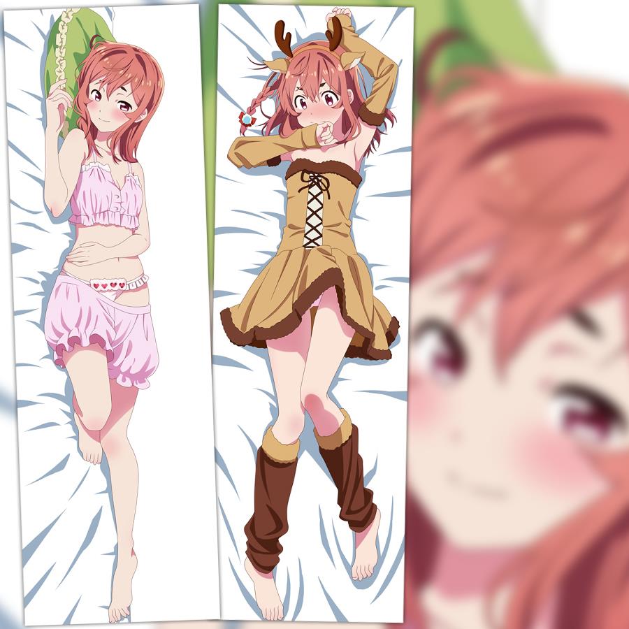 租借女友抱枕樱泽墨等身动漫周边长条等人高全身二次元定制半身