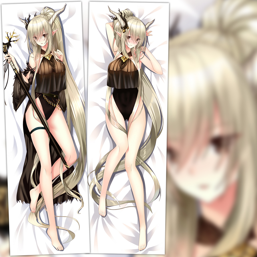 明日方舟 闪灵 二次元宅男动漫周边双面等身抱枕套生日礼物定制