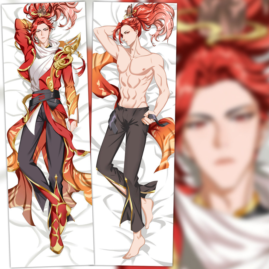 王者荣耀韩信韩跳跳皮肤飞恒等身抱枕腐女生日礼物来图定制diy2wt