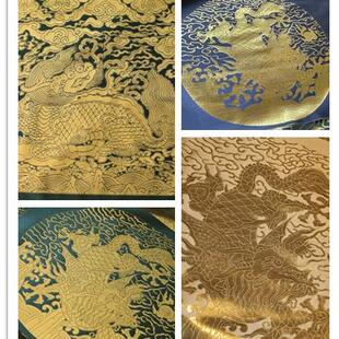 【粤华祥】（原百忍堂）织金补子明制汉服辅料面料龙纹方补圆补