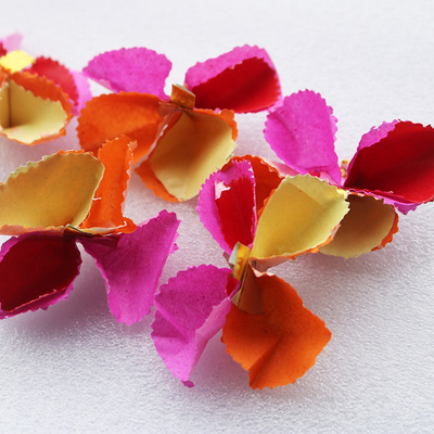 纸祈福中式客厅手工祝福